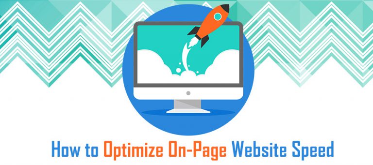 Optimize on-page website speed